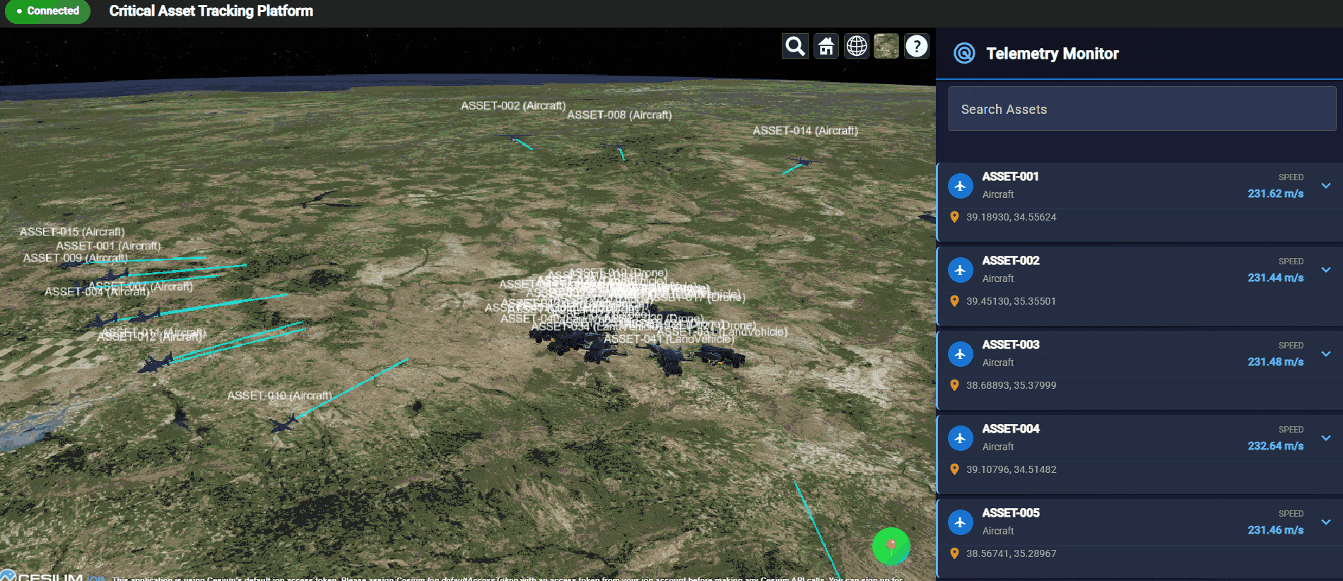 3D - Critical Asset Tracking Platform image